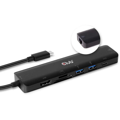 Club 3D CSV-1592 USB Type C 7-en-1 Hub