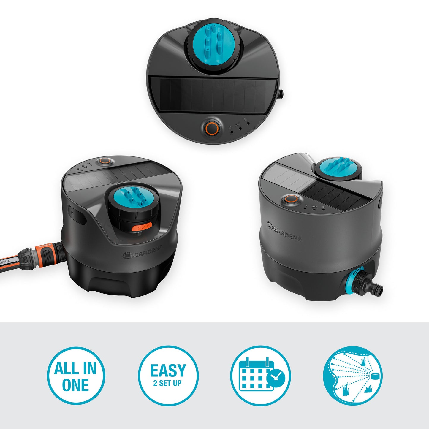 Arroseur Gardena aquaprecise hors sol