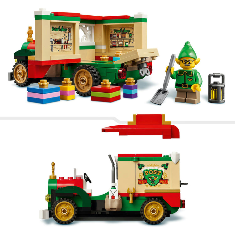Lego Lel Seasons 40746 Le camion de livraison du Père Noël | 2 pièces
