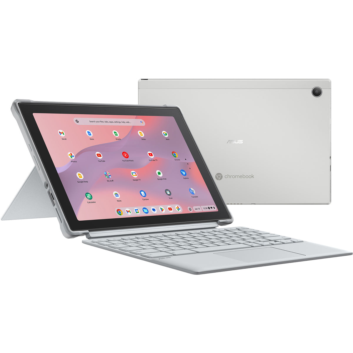 Asus Chromebook CM30 détachable Cl3001DM2A-R70267 10,5 ordinateur portable 2-en-1 (argent | Kompanio 520 | Mali-G52 2ee MC2 | 8 Go | 64 Go EMMC)