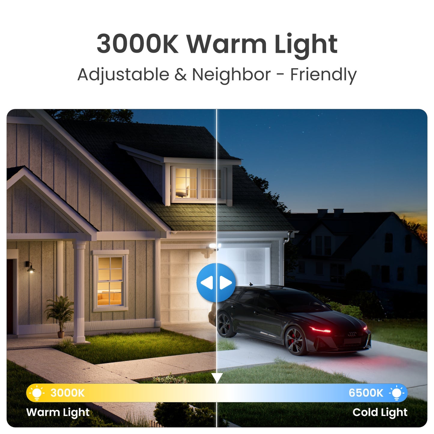 Caméra de sécurité WiFi Reolink F751W Elite Floodlight (Blanc, UHD 4K, WiFi)