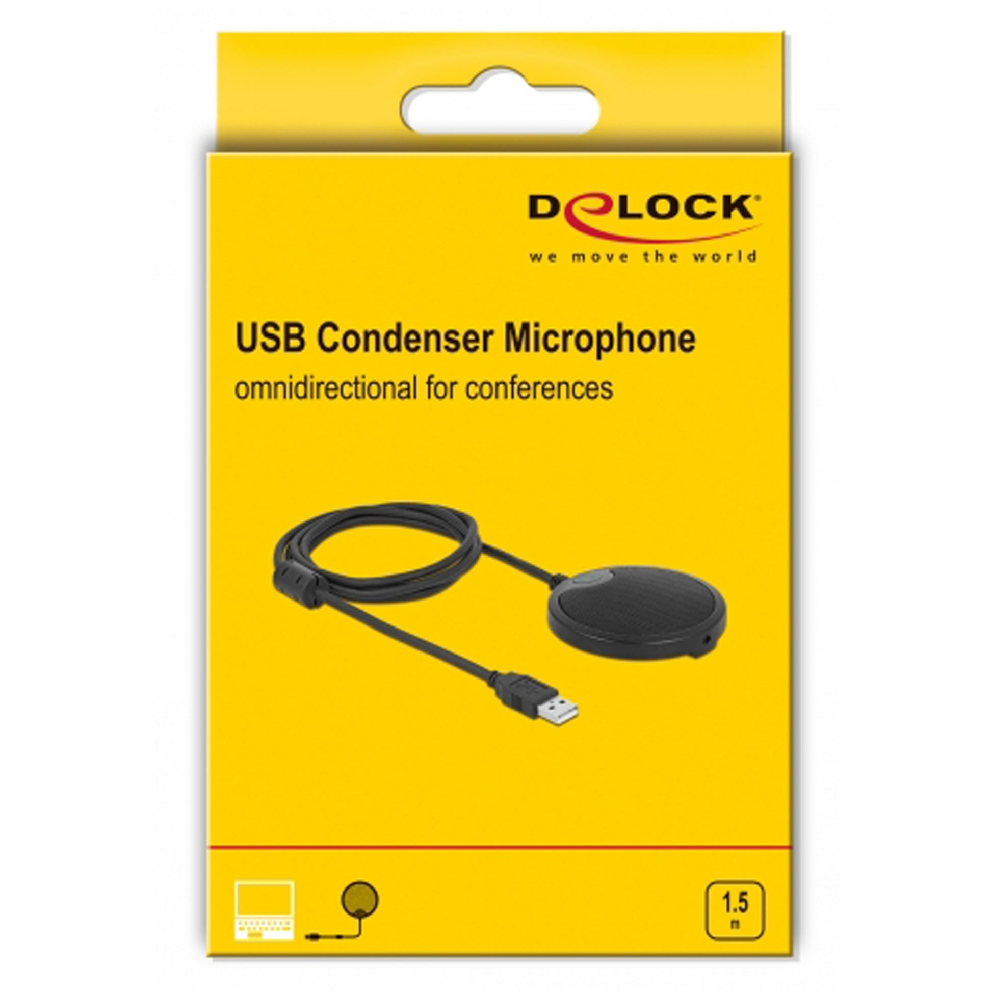 Dellock USB Considérez le microphone omnidirectionnel pour Confe