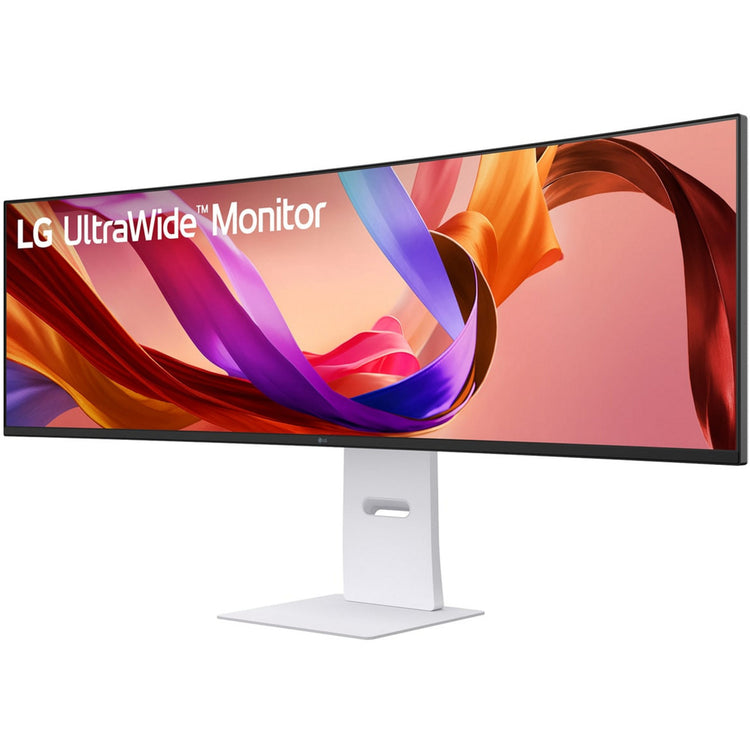Moniteur incurvé LG ultrawide 49u950a-w 49 (blanc, HDMI, port d'affichage, 2x USB-A, USB-C, 144 Hz)