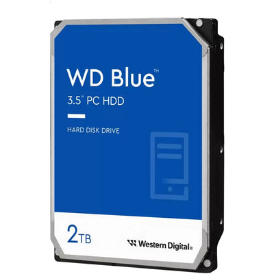 Western Digital Western Digital WD20EARZ WD BLUE HDD, 2TB, 3,5, SATA 6 Go S, 7200rpm, 256 Mo, 215 Mo, R W 5.6W