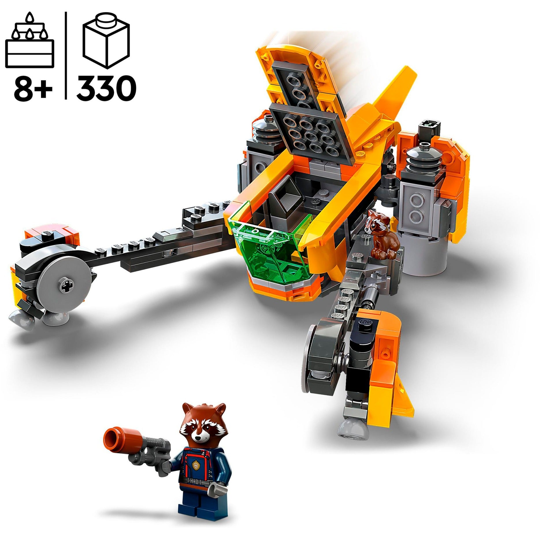 LEGO LEGO Super Heroes 76254 The Baby Rocket Ship