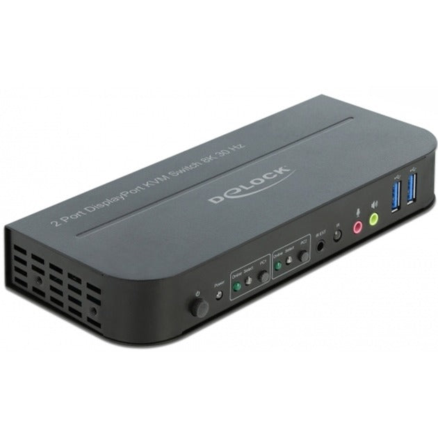 Dellock Displayport 1.4 KVM Switch 8K 30Hz avec USB 3.0 et