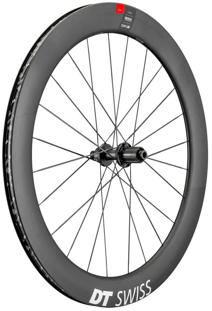 Roue arrière Dt swiss arc 1100 dicut® carbone 62 disque cl