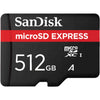 Carte mémoire Sandisk microSD express 512 Go (noir, classe 3 (u3))
