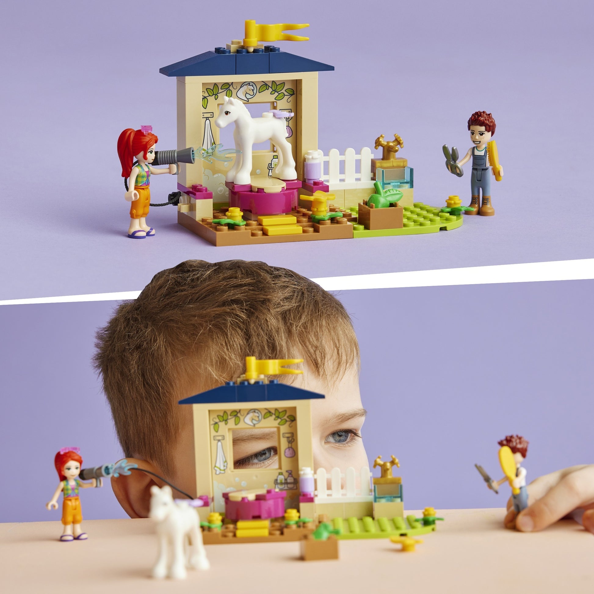 LEGO Friends 41696 Ponywasstal