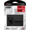 Kingston Kingston SA400S37 240G A400 SSD, 2,5 pouces, 240 Go, SATA3, 500 Mo, 350 Mo, 0,279w, noir