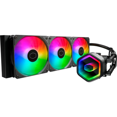 Cooler Master MLW-D36M-A18PA-R1 Masterliquid 360 Core II Argb, radiateur 360 mm, 3x 120 mm argb génée 2