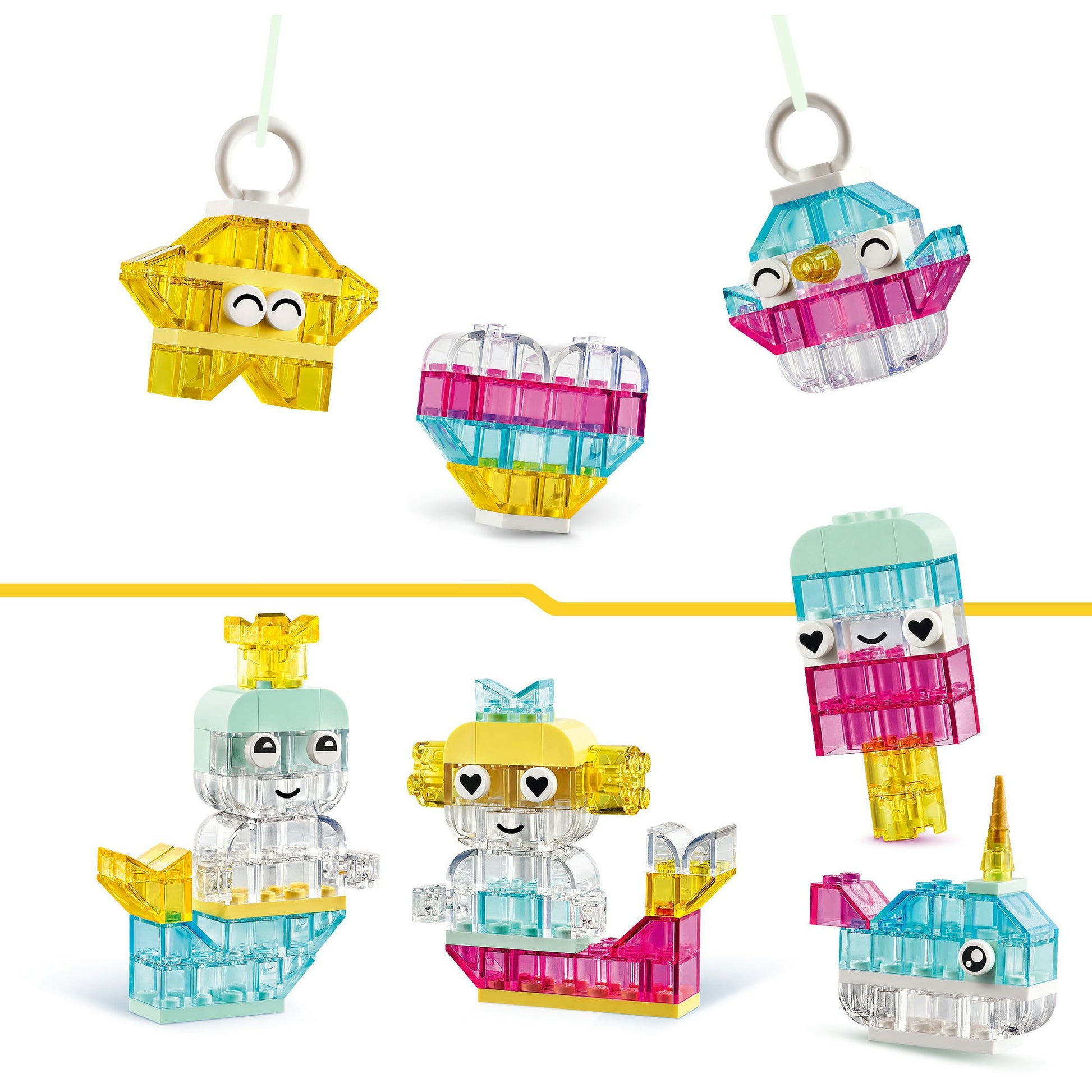 LEGO 11040 Classic Magic Transparent Boîte