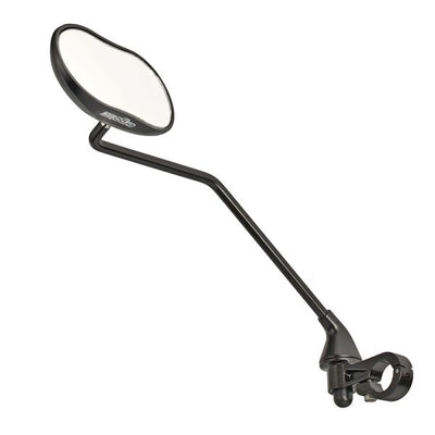 Ergotec Spiegel M-88LV ARM Long 111 x 52 mm en aluminium noir sable