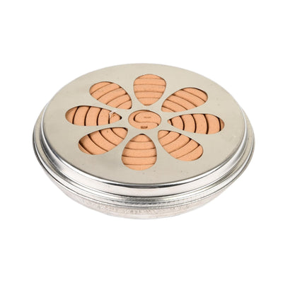 DESIGNE ESSCHERT ESSCHERT DESIGNE CITRONELLA SPIRALS DANS LE ZINC BOL