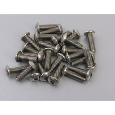 Bofix Boulon hexagonal M5 x 16 acier inoxydable avec tête sphérique (25 pièces)