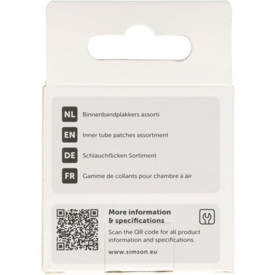 Kit de réparation de chambre à air Simson 9 pièces
