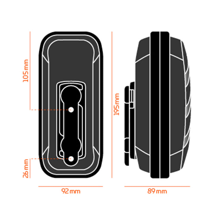 Boîte à outils Fidlock twist + base vélo