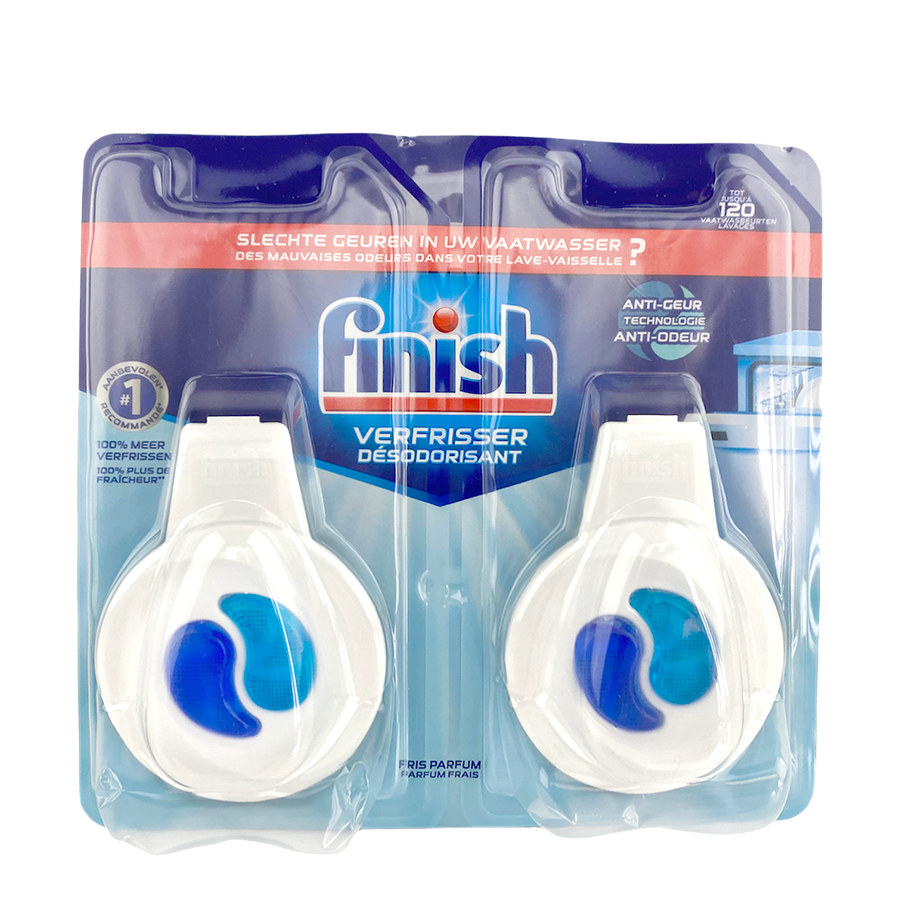 Finish désodorisant pour lave-vaisselle anti-odeur 2 pièces