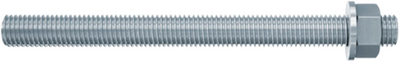 Fischer fis a m10 x 130 tiges d'ancrage 5,8 avec écrou et rondelle 10 pièces - 90279