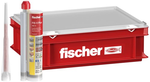 Fischer fis v plus 360 s hwk tubes de seringue d'injection en caisse - 10 x 360 ml - 558769