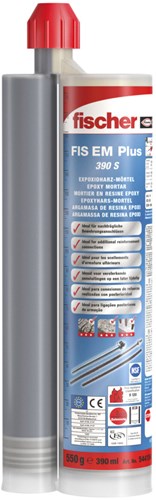 Mortier d'injection Fischer Fischer | fis em plus 390 s | 1 pièce - 544154