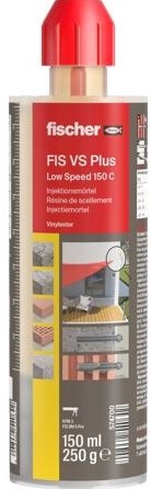 Mortier d'injection Fischer | fis vs plus 150c | 1 pièce - 574700
