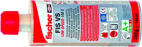 Mortier d'injection Fischer fis vs 150 c - 45302 - 1 pièce(s) - 45302