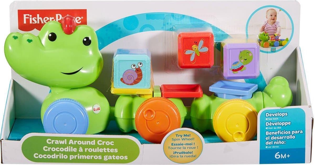 Crocodile de safari idiot avec Speelkubussen