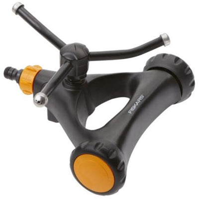 Arroseur circulaire Fiskars, métal sur roulettes – 1023657