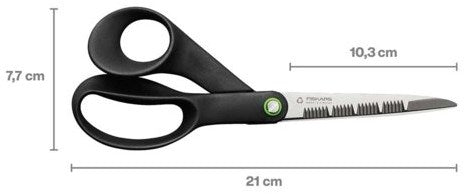 La forme fonctionnelle Fiskars renouvelle les cisailles de jardin | 21 cm – 1074544