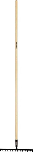 Fiskars râteau en bois massif à 14 dents fsc – 1011598