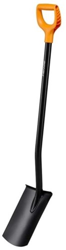 Bêche ronde solide Fiskars | tige en métal | 1066717 - 1066717