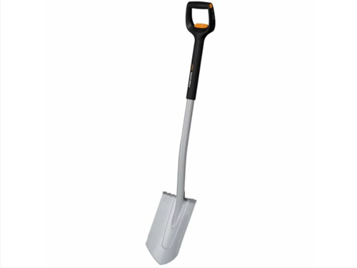 Fiskars xact spade pelle télescopique pointue