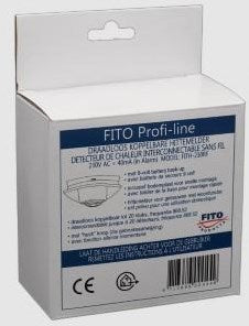 Fito mini détecteur de chaleur optique 230v connectable sans fil - 7900546