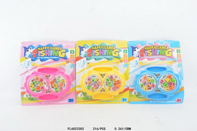 Aro jeu de pêche duo magnétique 2x8 poissons