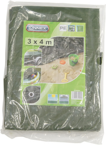 Bâche Connex 3x4m pp pe profi 100g - flor80405