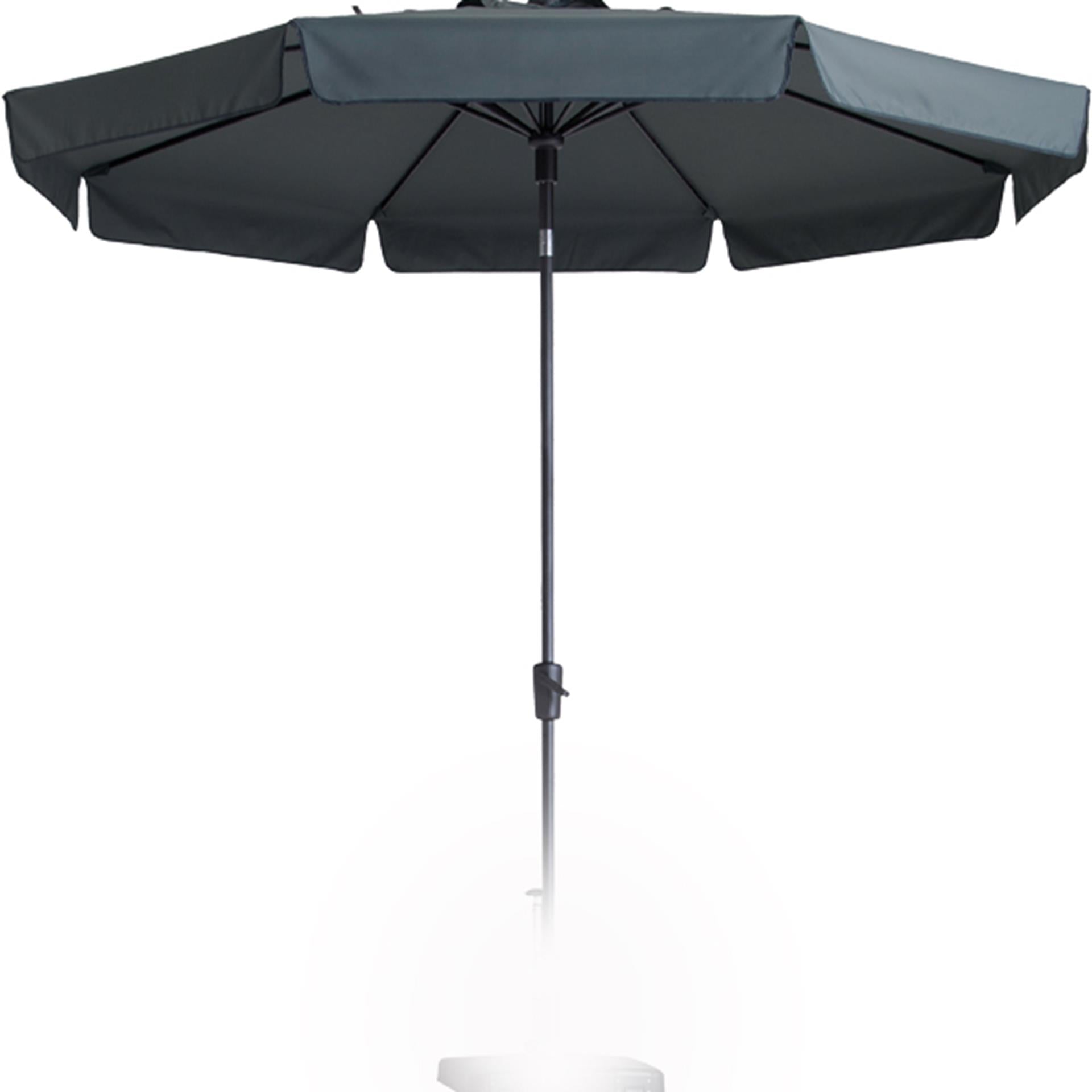 Madison Parasol Flores Cound de luxe 300 cm Gray
