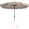 Madison parasol flores 300cm tour de cantonnière écru