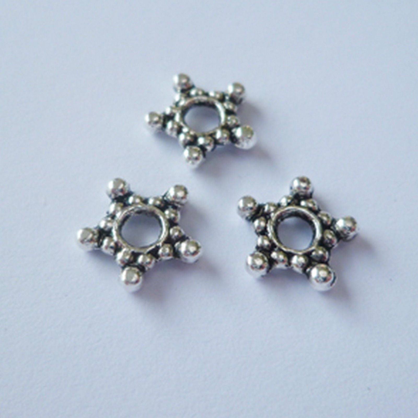 Le choix de Nellie • Intercalaires floraux 20 pièces argent no. 4