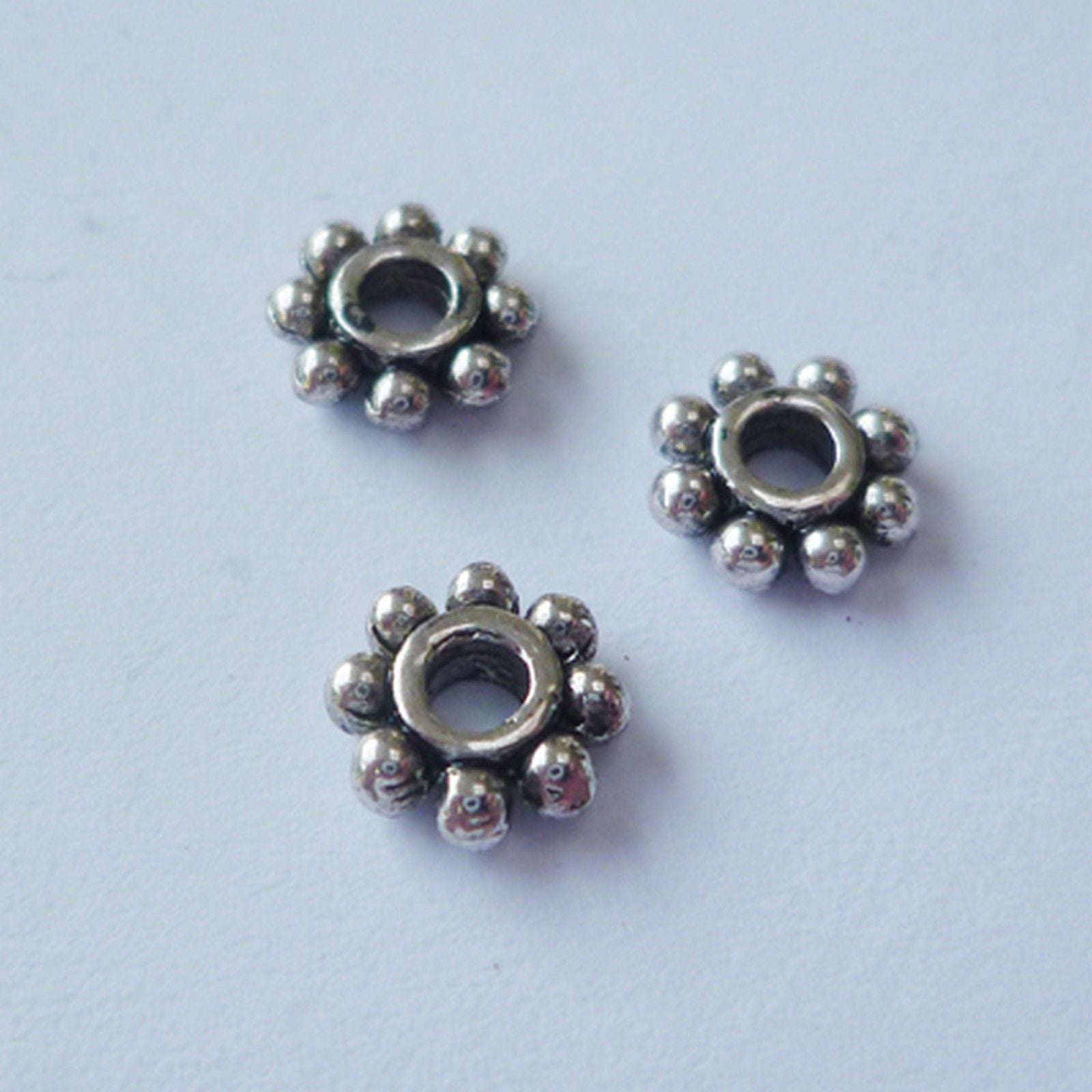 Le choix de Nellie • Intercalaires floraux 20 pièces argent no. 5