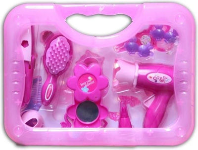 Jonotoys Fohn Suitcase avec de nombreux accessoires, 17 pièces