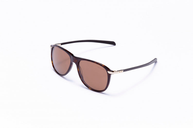 Lunettes de soleil Unisexe Round Cat.4 brun foncé