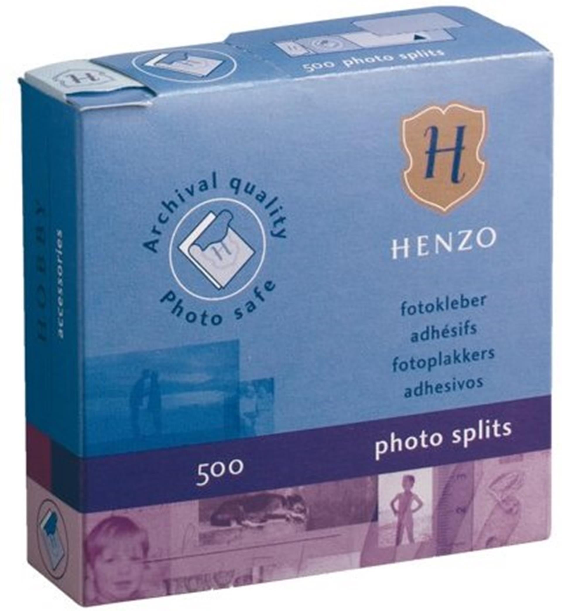 Henzo autocollants photo boîte de 500 pièces