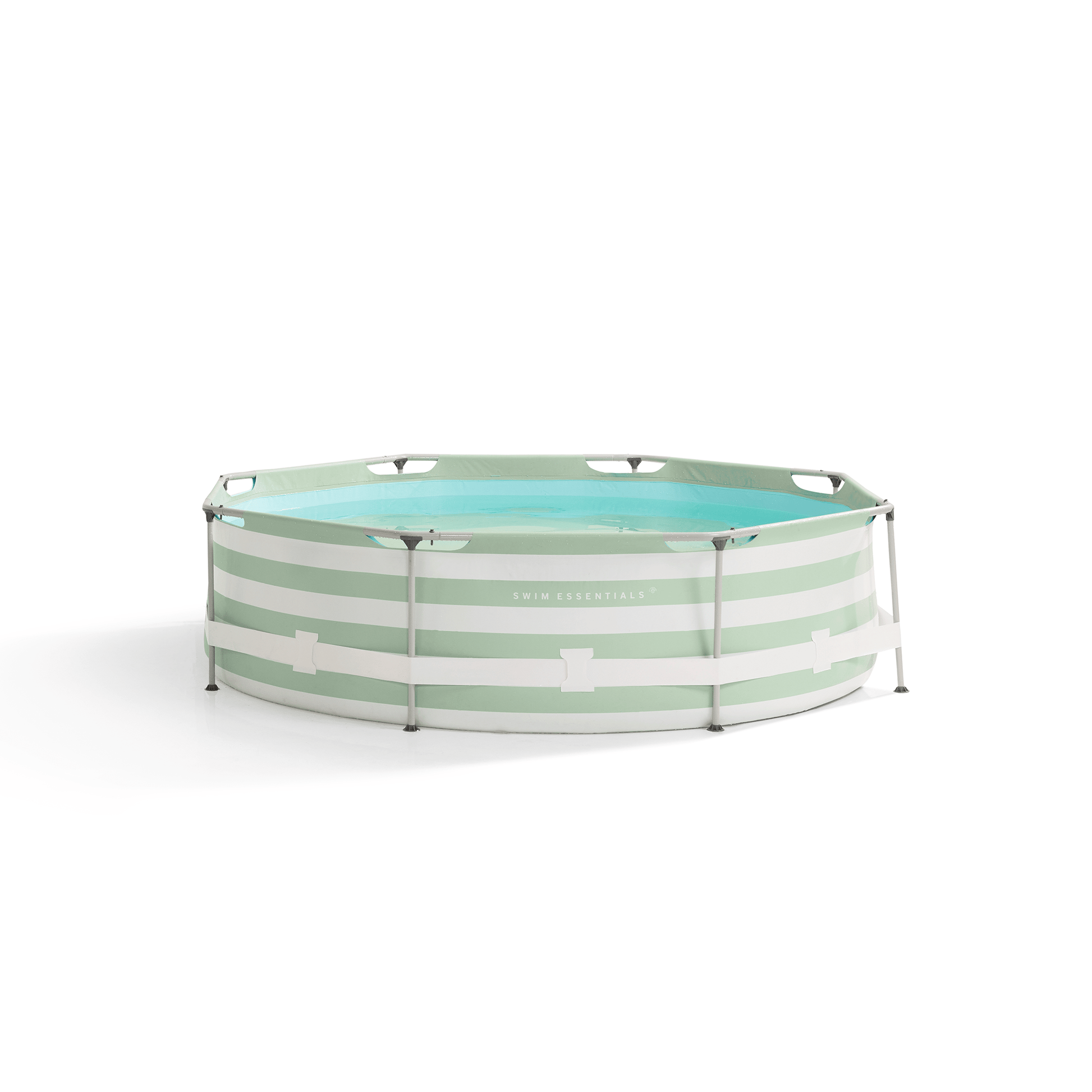 Essence | Piscine de design blanc vert autour de 305x76 cm incl. Accessoires