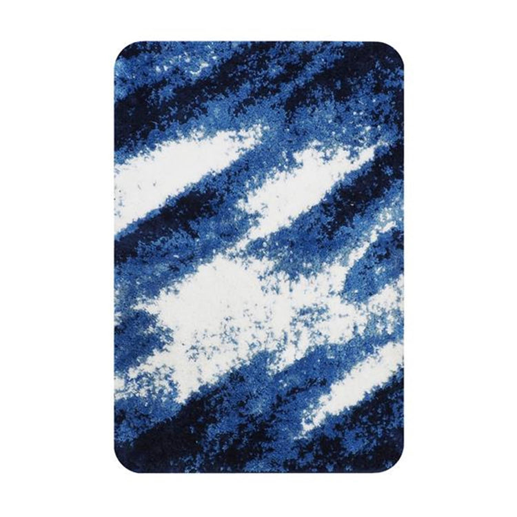Tapis de bain maison hollandaise fréjus 60x90 bleu