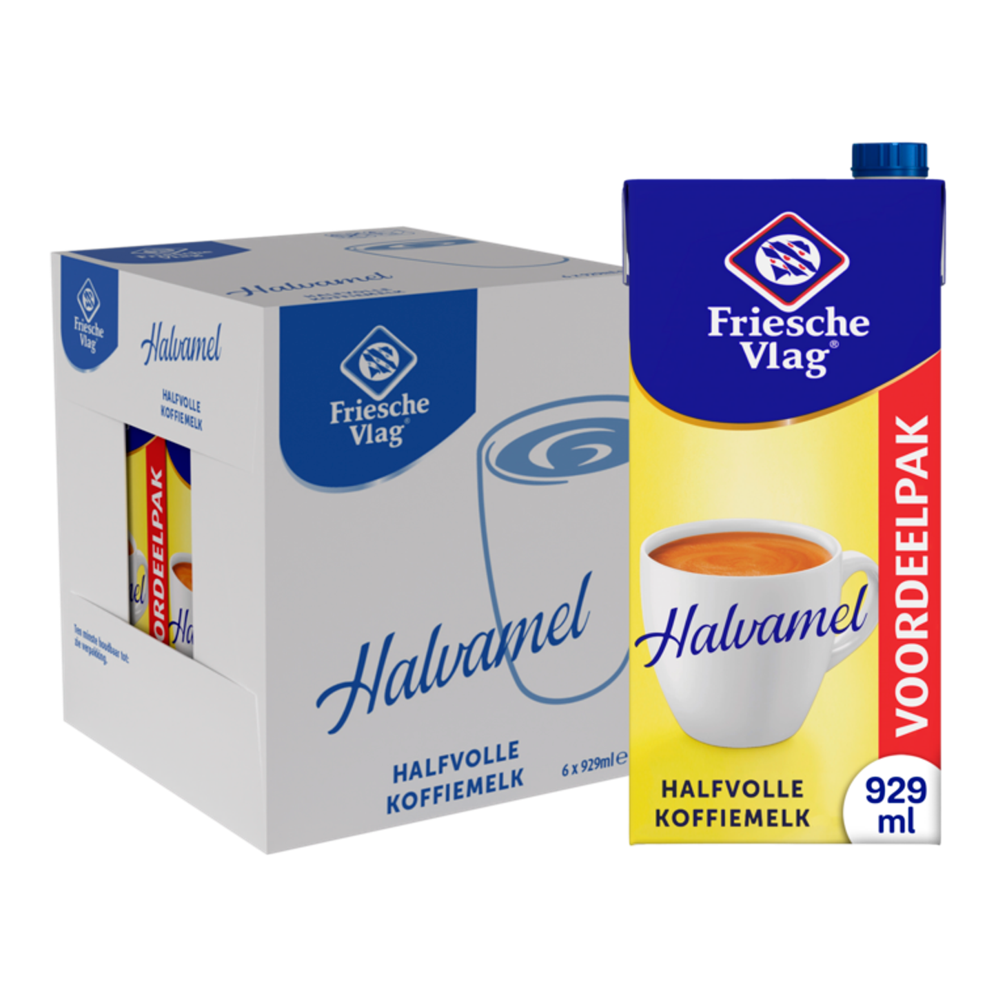 Pack halvamel drapeau frison (6x 930ml)