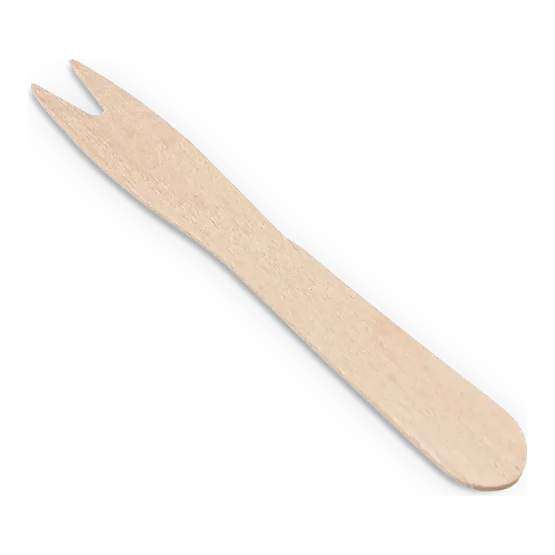 Fourchette à frites Takeaware bois 85mm (1000 pièces)