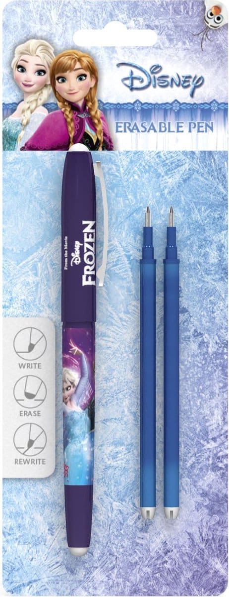 Stylo gelé avec 2 garnitures supplémentaires sur la carte