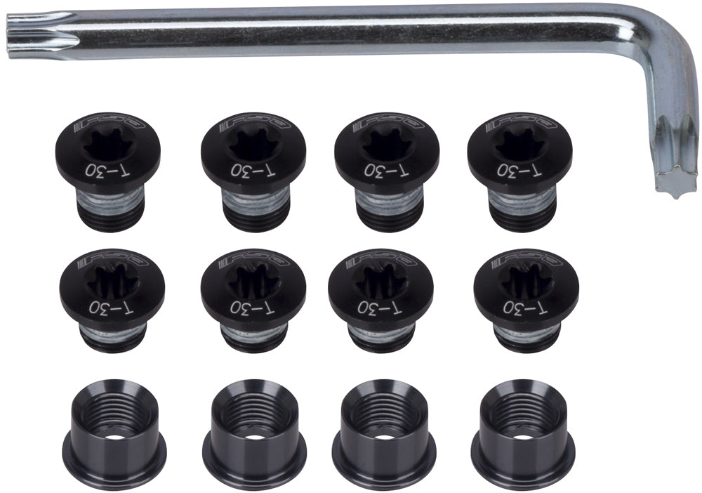 Boulons de plateau vtt Fsa torx noirs (12 pièces)