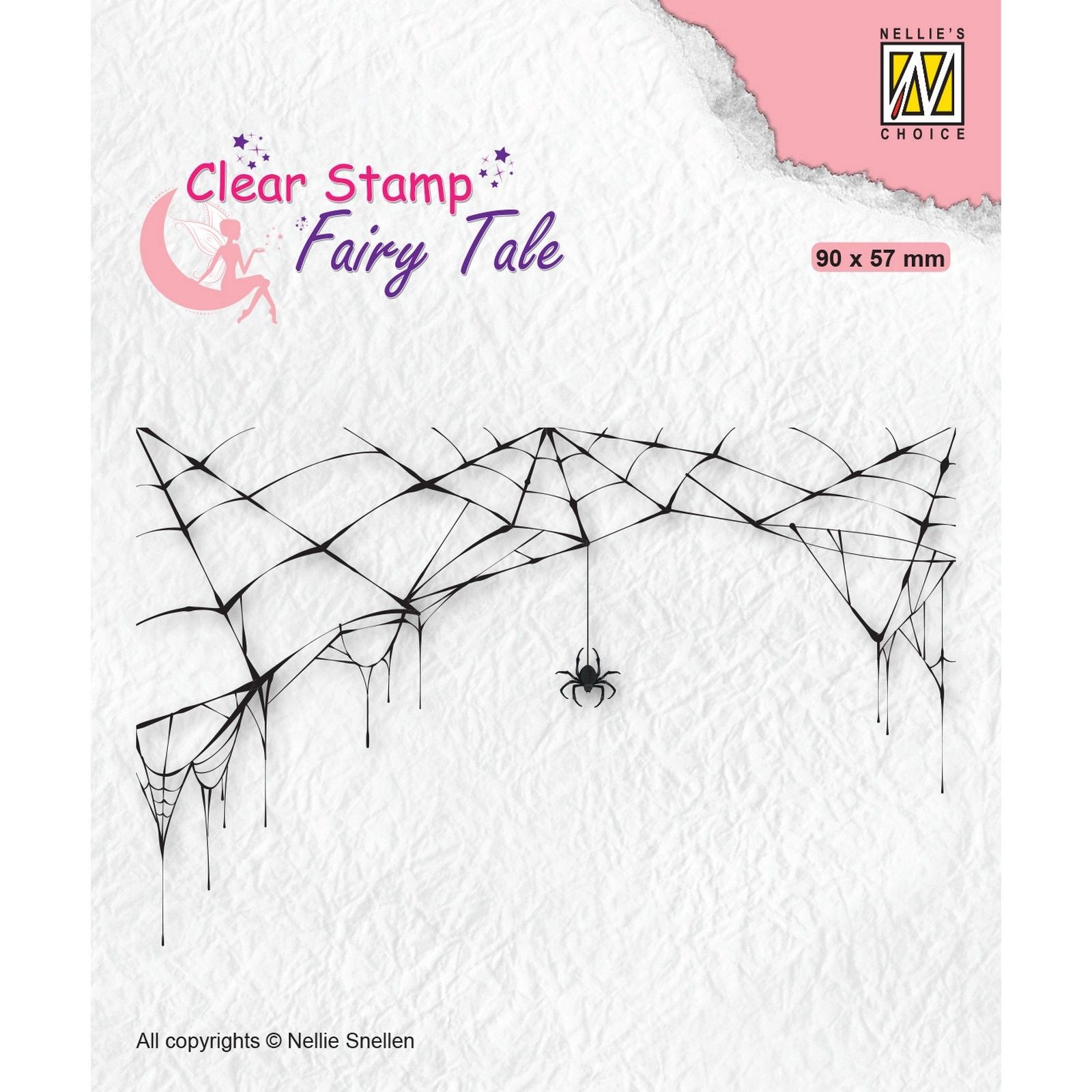 Le choix de Nellie • Tampons transparents de conte de fées, araignée et toile